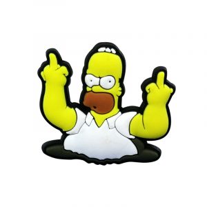 Charm SIMPSONS  HOMER CORTE DE MANGAS